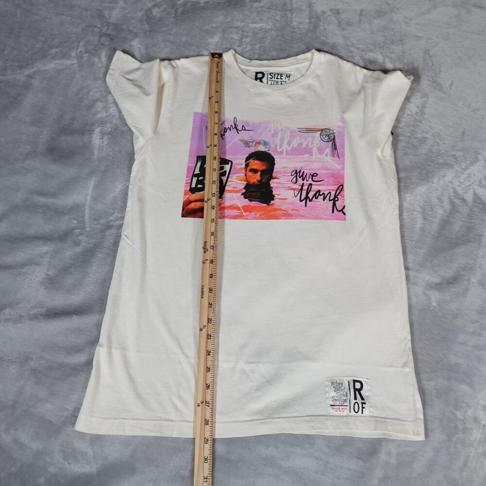 Roots Of Fight David Le Batard Art T Shirt Mens Medium Made In USA White NEW - Picture 8 of 8